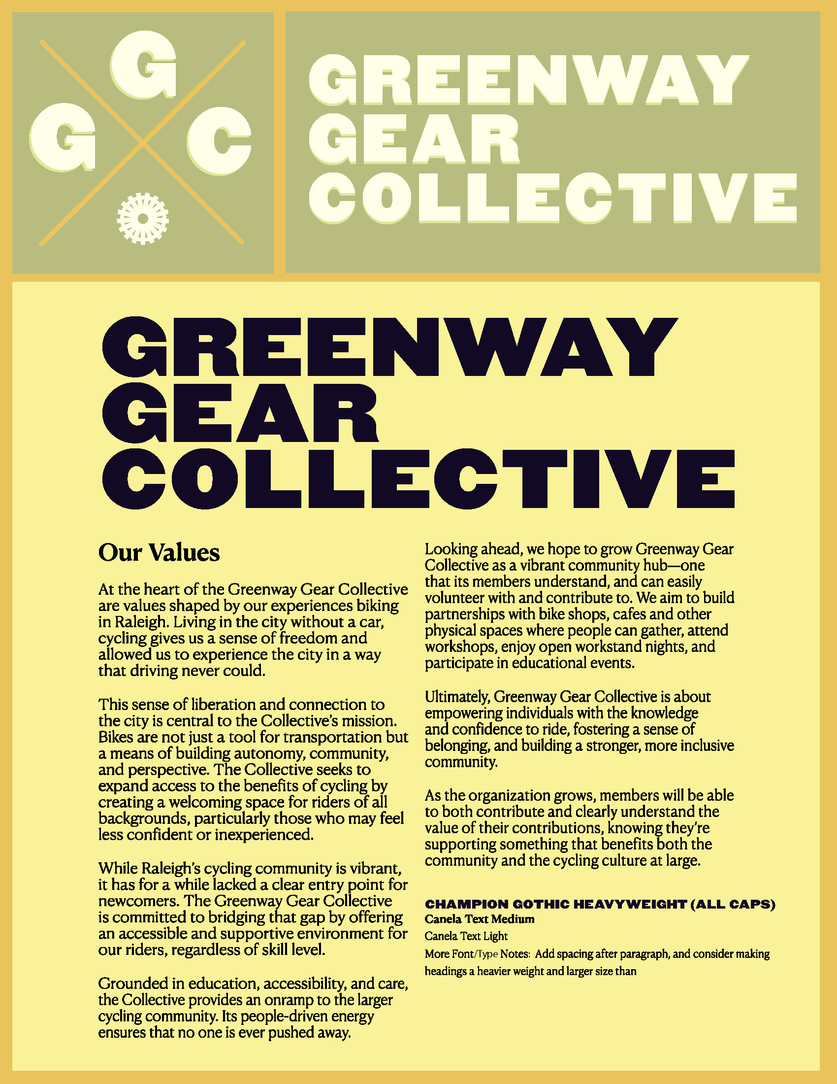 Greenway Gear Collective Brand Proof